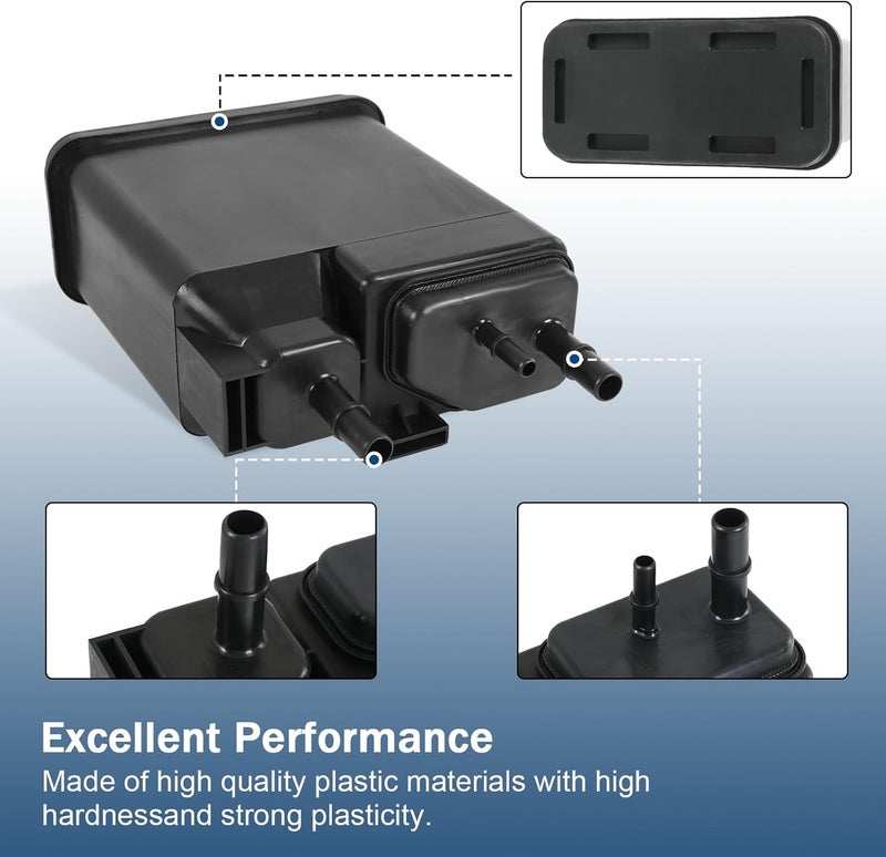 RALZAOTO Vapor Canister Compatible with Chevrolet Silverado 1500 Chevy Express GMC Savana 3500 4500 Sierra 1500 Workhorse W42 W62 2004-2019 Evap Charcoal Canister Replaces# 12569373, 15137021, 911-095 - Image 5